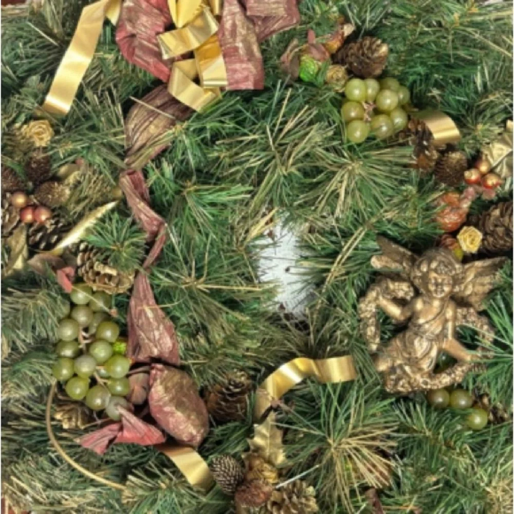 Victorian Angel Wreath Wall Door Table Centerpiece Holiday Décor Christmas